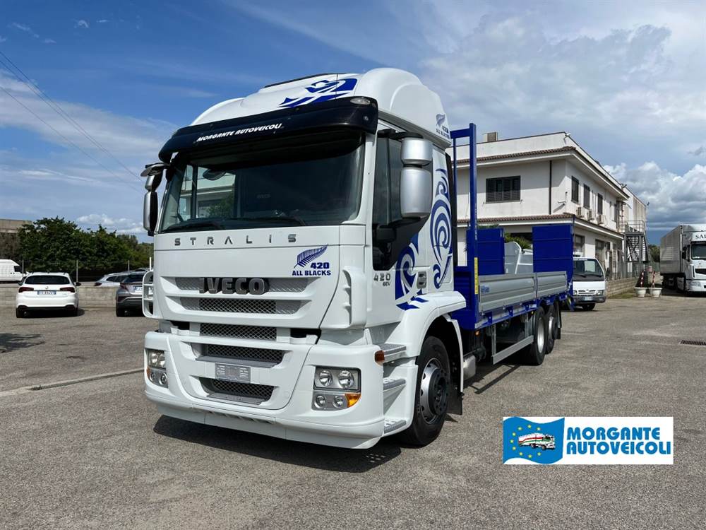 Iveco Stralis 420 Euro 5 Pianale Nuovo Con Rampe Volvo Km 0 Full