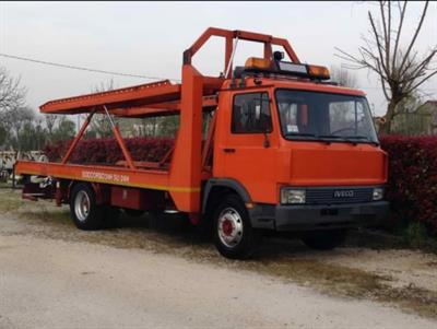 Carroattrezzi Fiat Iveco 109-14 doppio pianale+forca CO.ME.A