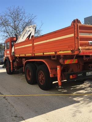 Fiat Iveco cassone gru ribaltabile trilater Anno 1998, modello 190 F 35 - Foto 5