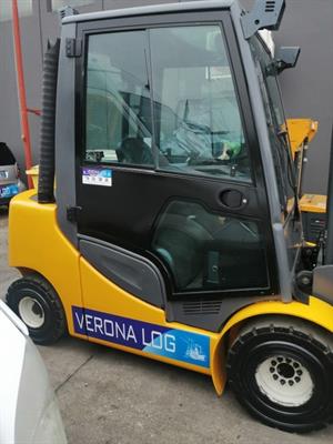 Muletto Jungheinric Diesel 30Q H 5500 con pisizionatore Forc, modello DFG - Foto 2