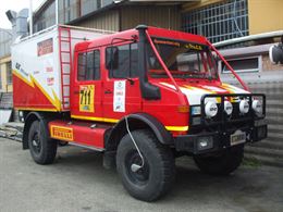 Unimog - Veicolo speciale correva la PARIGI