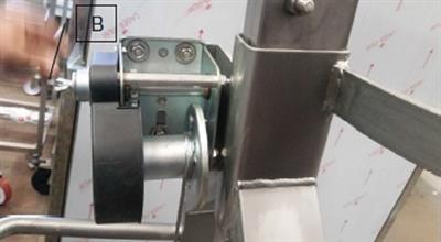 Carrello inox da macellaio per quarti bovini 200KG - Foto 5