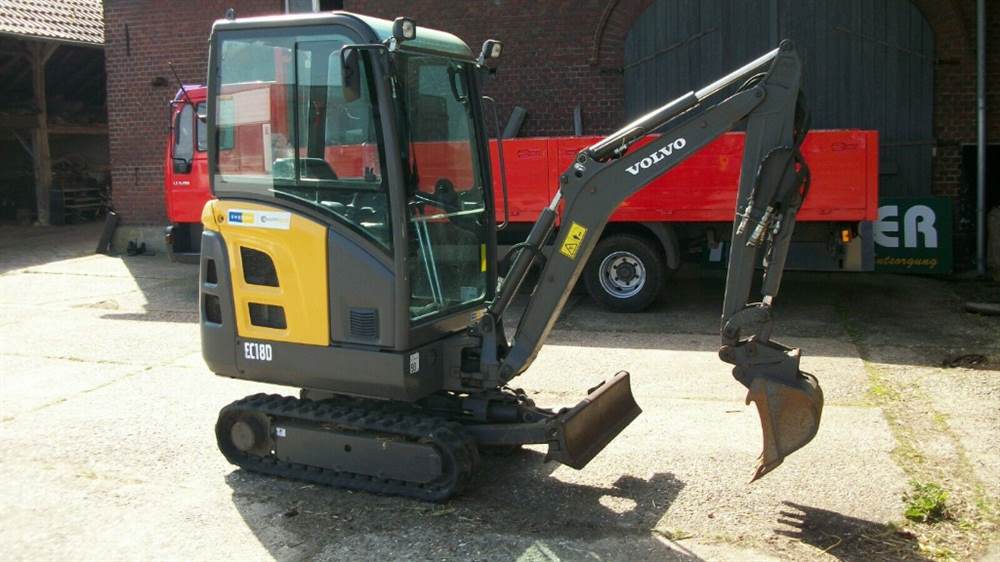 Foto 2Miniescavatore Volvo EC18D