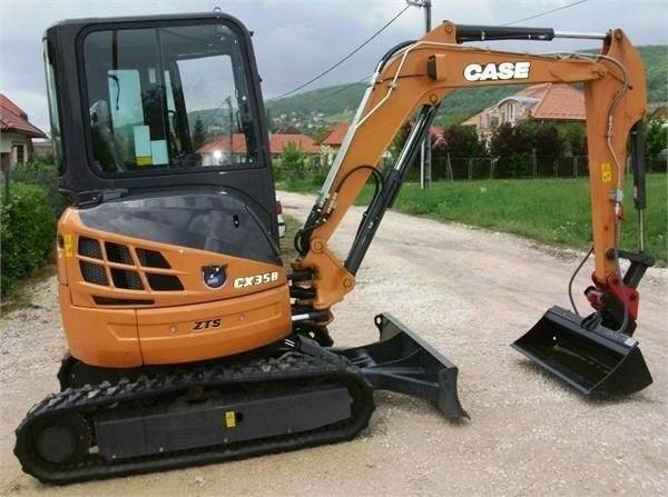 Miniescavatore CASE CX35B ZTS