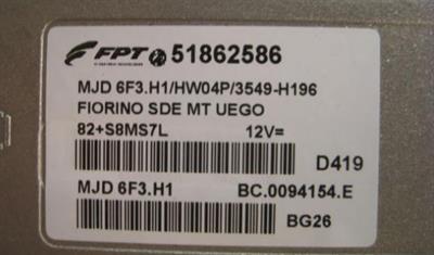 Centralina motore Fiat Fiorino Tdi - Foto 4