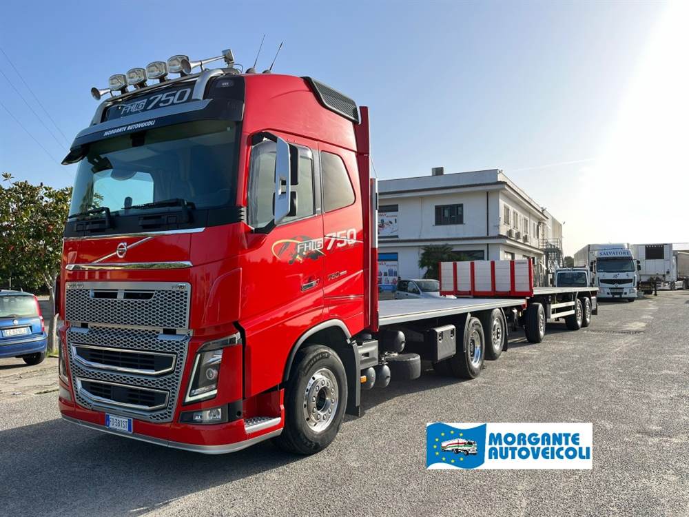 Motrice Volvo FH16 750 Euro 6 rimorchio biga Omar Km 0, cambio ...