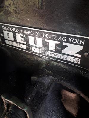 Trattore Deutz con motore e cambio rifatti