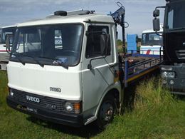Fiat 65 10 con gru