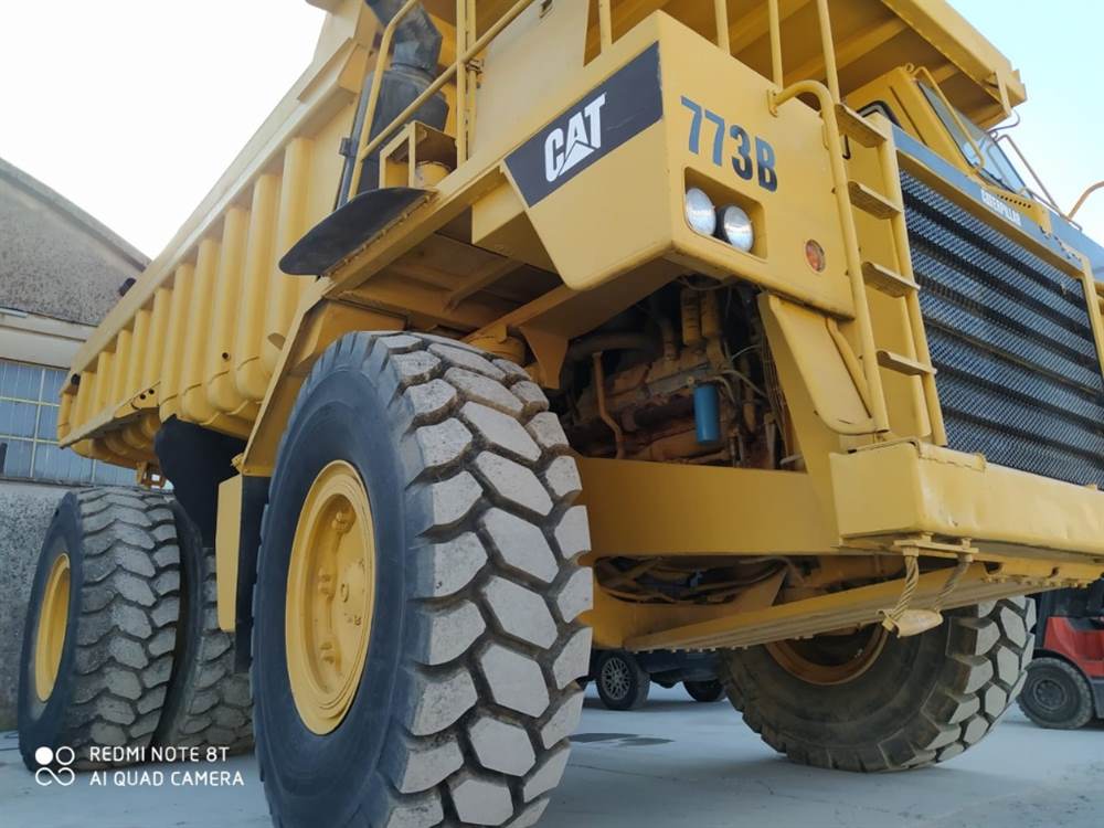 Caterpillar 773 B CV 850 Usato Dumper Anno 1997 Ore 7800, Cambio ...