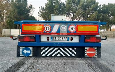 Semirimorchio Portacontainer Allungabile Pacton