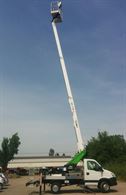 Foto 4 Piattaforma aerea telescopica con piedi in sagoma 17/2/8 HQ