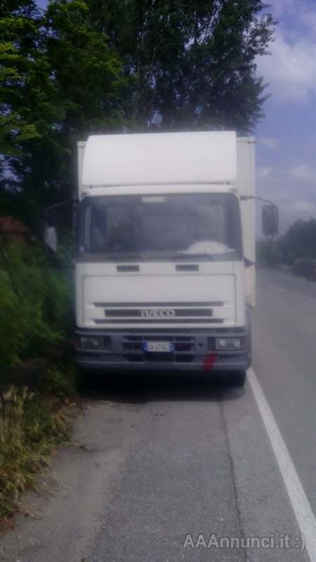 Foto 5Eurocargo 120E15 del 2003 Marca Iveco Cassone Fisso Km 540000, con sponda