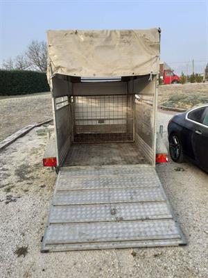 Trailer carrello trasporto animali