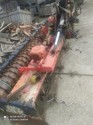 Erpice rotante 4 metri pieghevole