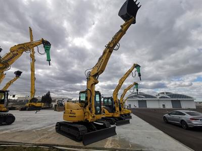 Midi Escavatore KOMATSU PC88MR-8
