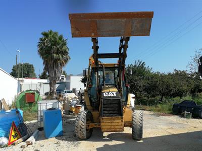 Terna rigida CAT 428D Anno 2001 Ore 6267 - Anteprima 6