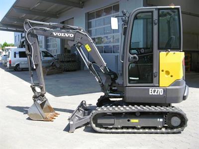 Miniescavatore Volvo EC27D - 27 Qli