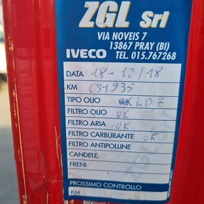 Eurocargo 120E28 Tector - centinato 8 metri Iveco Anno 2003, unico proprietario - Anteprima 12