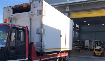 Cella frigo senza motore usata