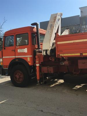 Fiat Iveco cassone gru ribaltabile trilater Anno 1998, modello 190 F 35 - Foto 4