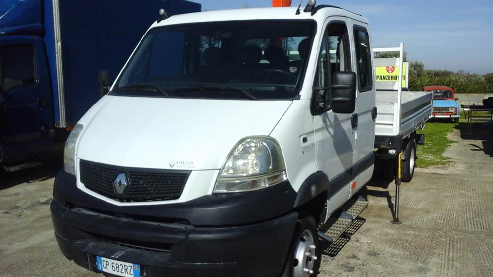 Foto 3Stupendo Reno Mascot Climacon 7 posti e gru Palfinger Renault Cassone Fisso
