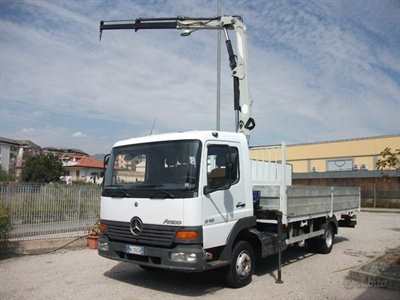 Mercedes-Benz Atego 815 gru cassone