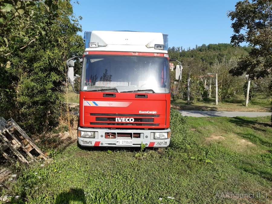 Eurocargo Iveco 75E14 Centinato Anno 1992 Km 155000, gommato nuovo