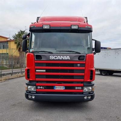 R94 L310 cassone centinato 9,50 Metri - 3 Assi Scania Anno 2000 - Foto 3