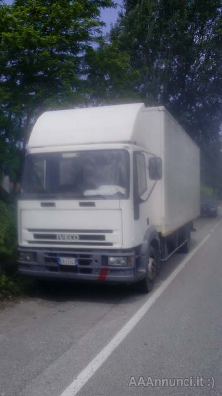 Eurocargo 120E15 del 2003 Marca Iveco Cassone Fisso Km 540000, con sponda