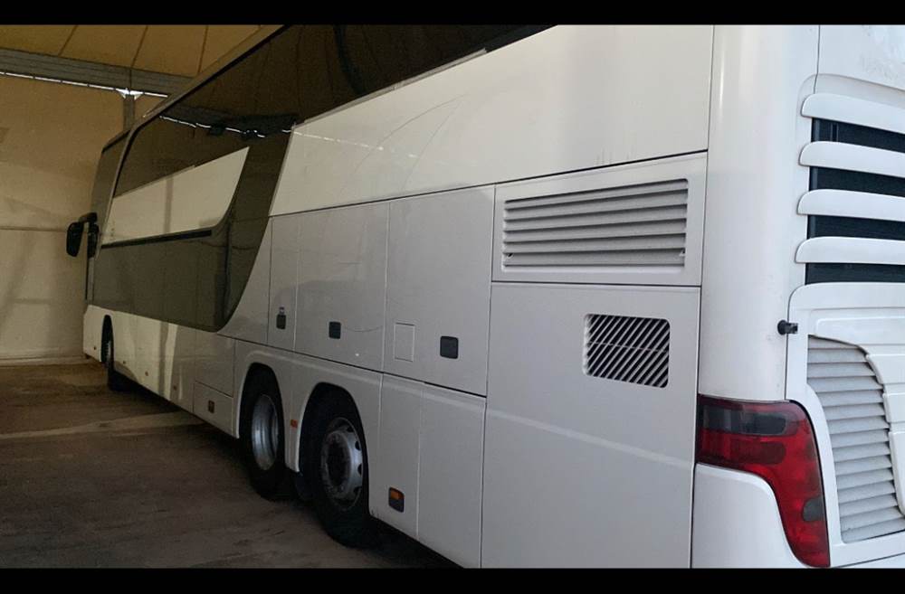 Setra S431DT Euro 6 Anno 2014, Colore Bianco - Autobus A Viterbo