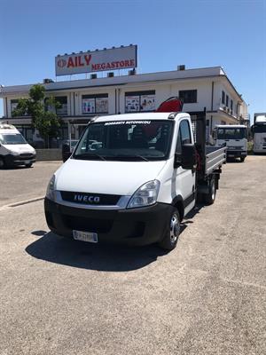 Iveco Daily 35C11 Euro 5 ribaltabile e gru imm.'12, full optional - Anteprima 10