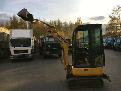 Miniescavatore Komatsu PC14 usato