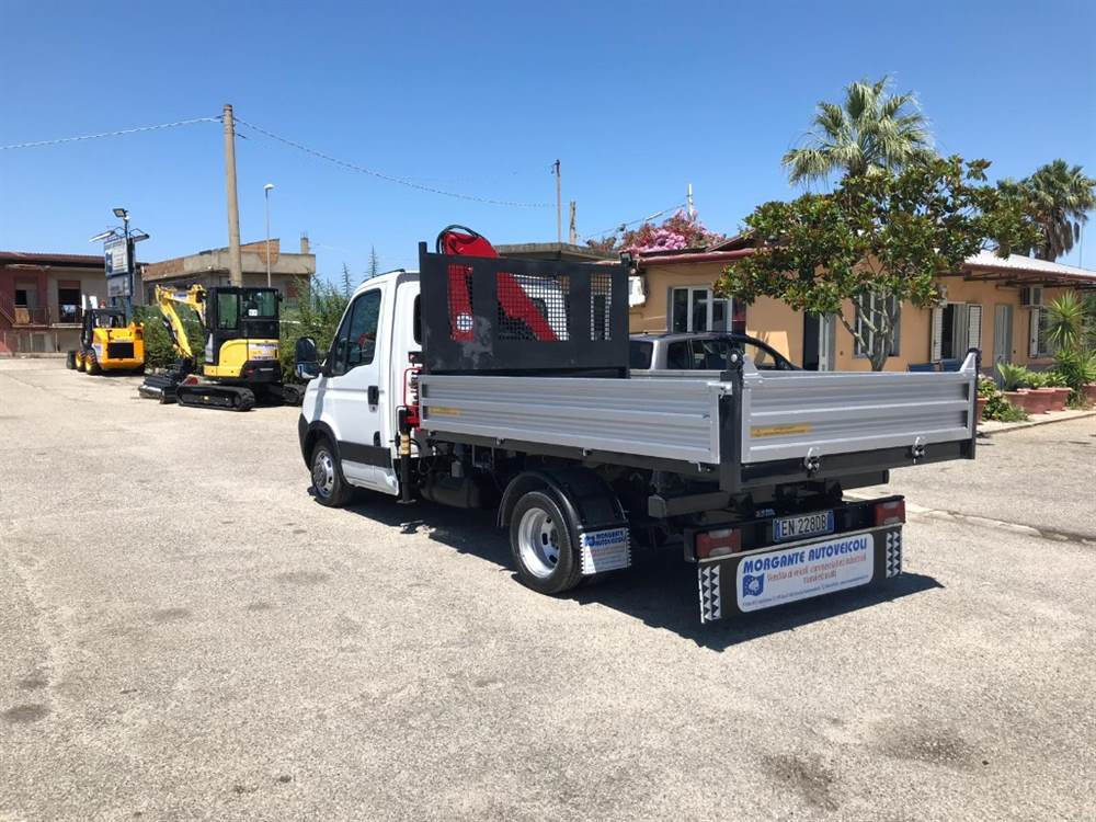 Foto 5Iveco Daily 35C11 Euro 5 ribaltabile e gru imm.'12, full optional