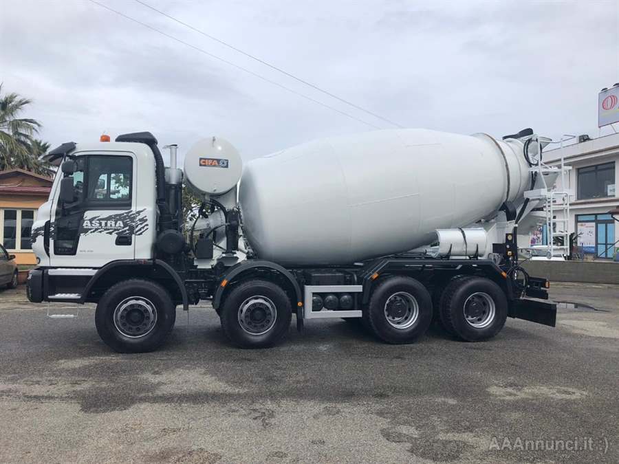Foto 10Astra HD8 84.45 8x4 betoniera Cifa 12 mc imm. 2006 Iveco, pronta consegna