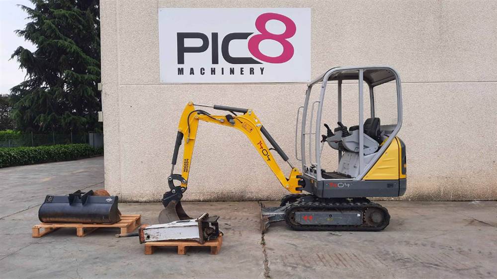Miniescavatore WACKER NEUSON 1404 RD usato, anno 2010