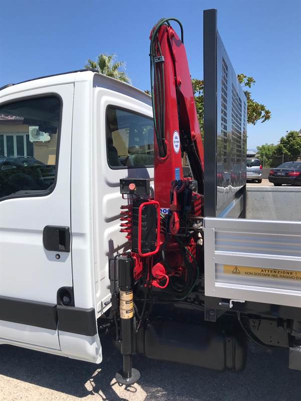 Foto 2Iveco Daily 35C11 Euro 5 ribaltabile e gru imm.'12, full optional