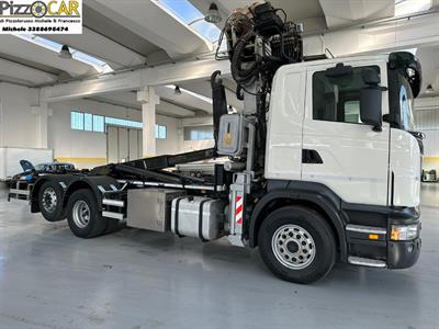 Scania R 500 gru Mec C 110 gancio Lem 26 Ton