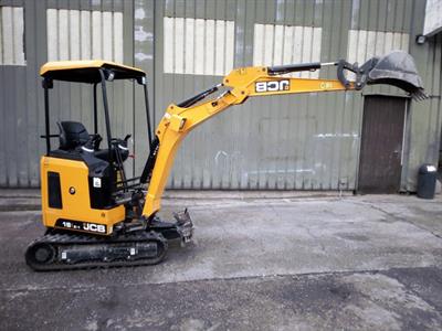 Miniescavatore JCB 18 Z-1 usato 18 Qli - Foto 6