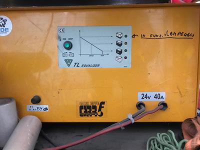 Muletto portata 1600 Kg Altezza 6,2 metri